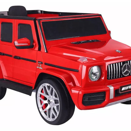 Elektrinis vaikiškas automobilis Mercedes G63 S306‑1 Raudona