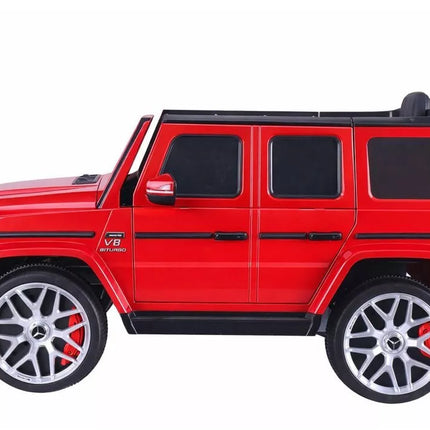 Elektrinis vaikiškas automobilis Mercedes G63 S306‑1 Raudona