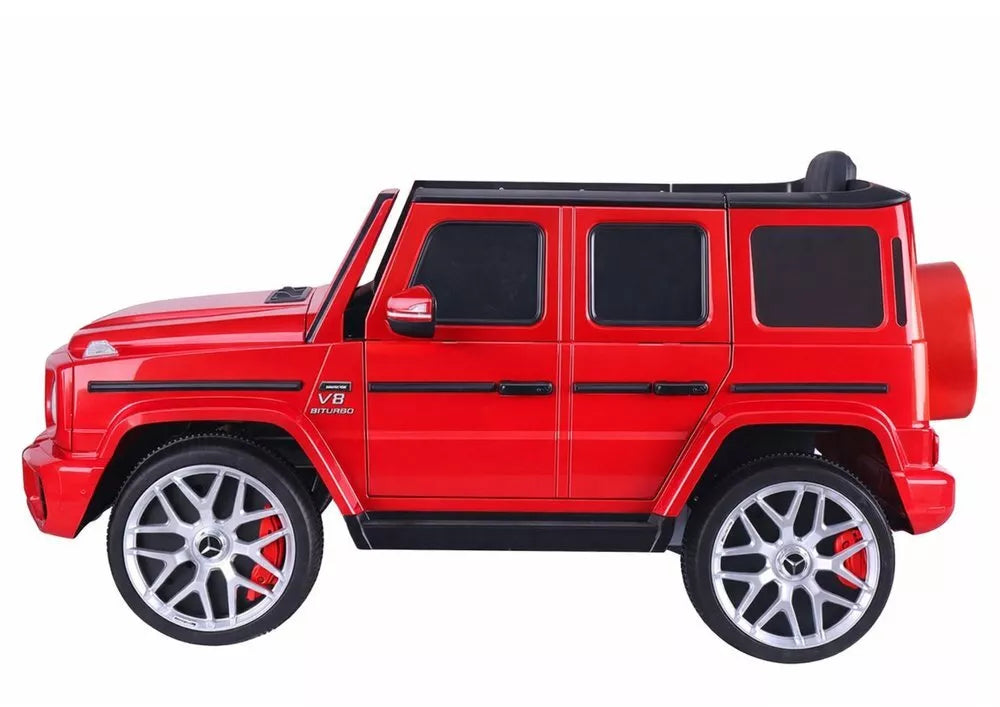 Elektrinis vaikiškas automobilis Mercedes G63 S306‑1 Raudona