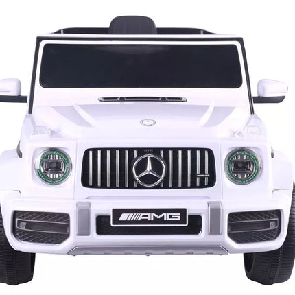 Elektrinis vaikiškas automobilis Mercedes G63 S306‑1 Baltas