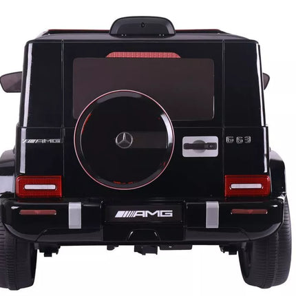 Elektrinis vaikiškas automobilis Mercedes G63 S306‑1 Juodas