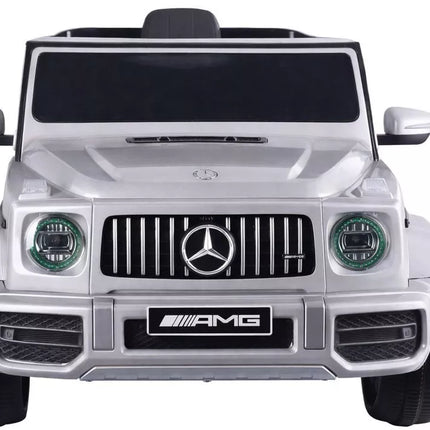 Elektrinis vaikiškas automobilis Mercedes G63 S306‑1 Sidabrinis