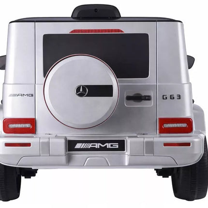 Elektrinis vaikiškas automobilis Mercedes G63 S306‑1 Sidabrinis