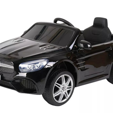 S506 juodas elektromobilis vaikams – Mercedes SL500