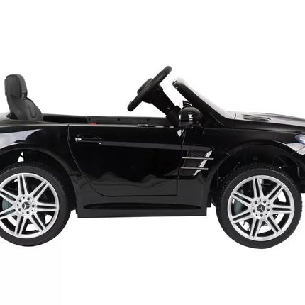 S506 juodas elektromobilis vaikams – Mercedes SL500