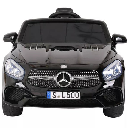 S506 juodas elektromobilis vaikams – Mercedes SL500