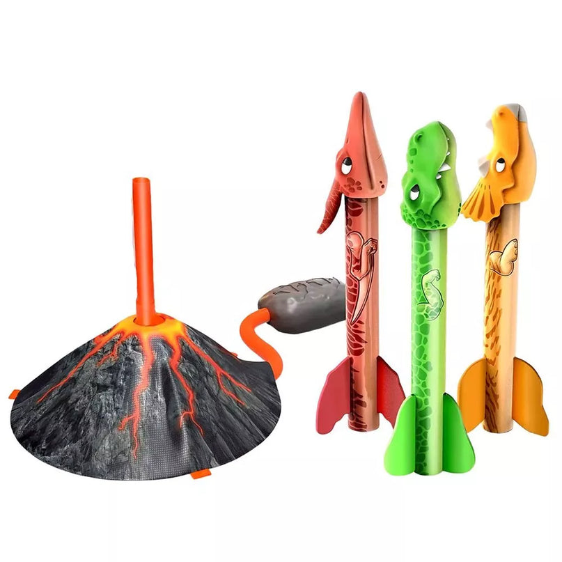 Volcano Dinosaur Launcher – putplasčio dinozaurų paleidimo rinkinys