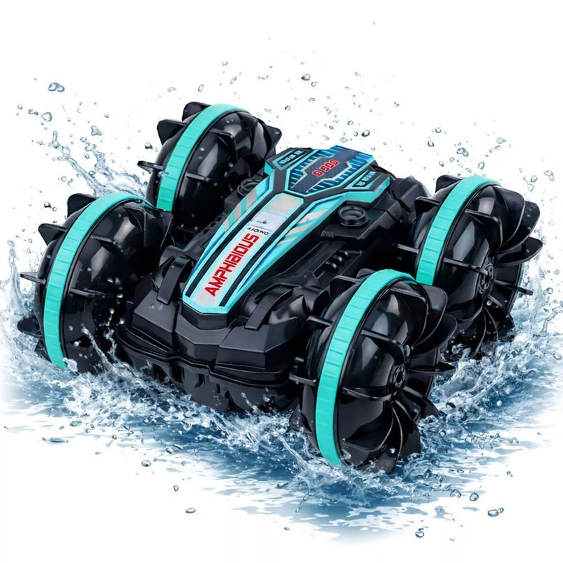 Super RC 4×4 amfibija – plaukiojantis automobilis su 360° gestų valdymu