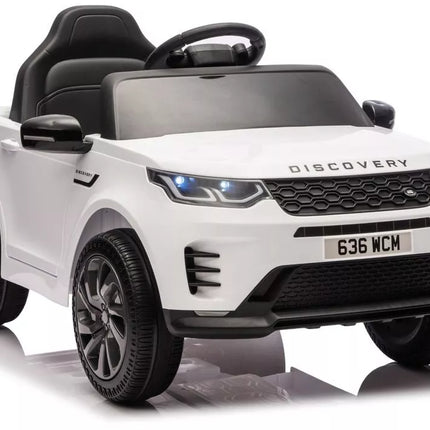 Elektrinis vaikiškas automobilis Land Rover Discovery DLS‑K06 – balta