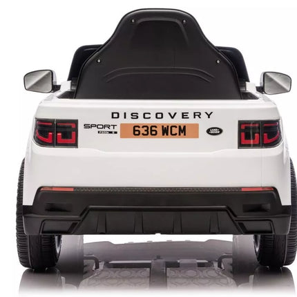 Elektrinis vaikiškas automobilis Land Rover Discovery DLS‑K06 – balta
