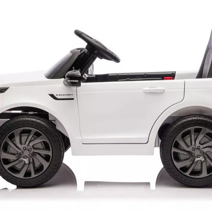 Elektrinis vaikiškas automobilis Land Rover Discovery DLS‑K06 – balta