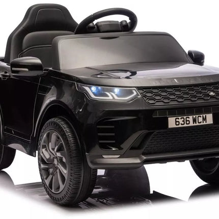 Elektrinis vaikiškas automobilis Land Rover Discovery DLS‑K06 – juoda