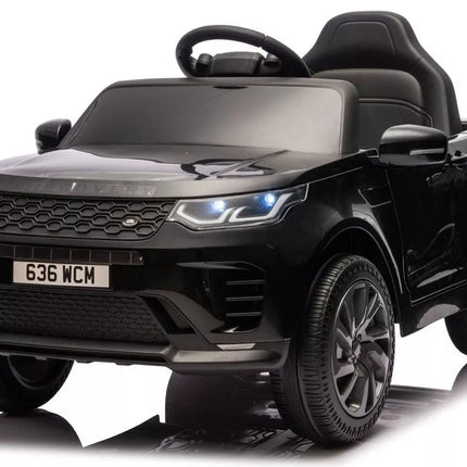Elektrinis vaikiškas automobilis Land Rover Discovery DLS‑K06 – juoda