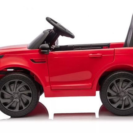 Elektrinis vaikiškas automobilis Land Rover Discovery DLS‑K06 – raudona