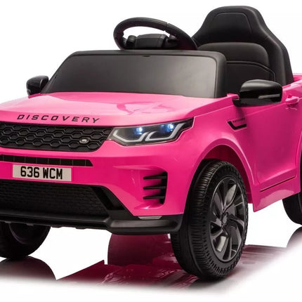 Elektrinis vaikiškas automobilis Land Rover Discovery DLS‑K06 – rožinis