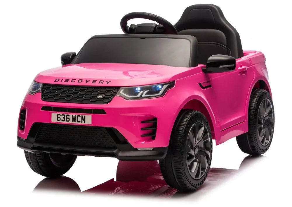 Elektrinis vaikiškas automobilis Land Rover Discovery DLS‑K06 – rožinis