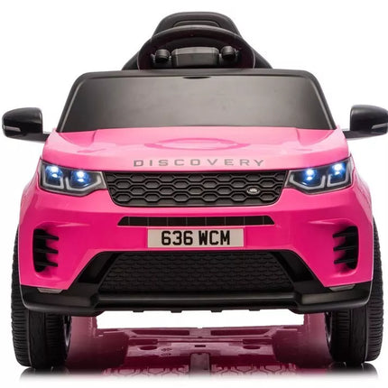 Elektrinis vaikiškas automobilis Land Rover Discovery DLS‑K06 – rožinis
