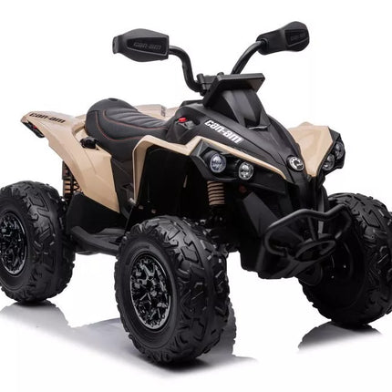 Elektrinis vaikiškas keturratis DK‑CA002 Khaki 4×4
