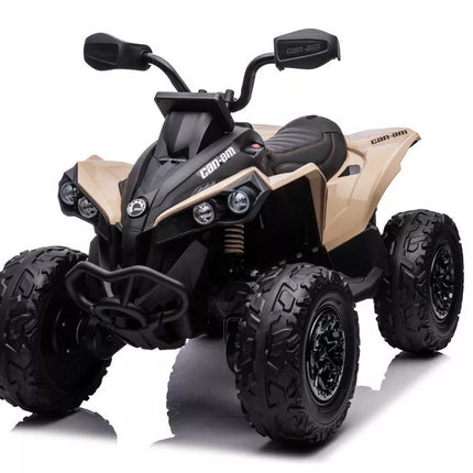 Elektrinis vaikiškas keturratis DK‑CA002 Khaki 4×4