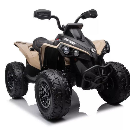 Elektrinis vaikiškas keturratis DK‑CA002 Khaki 4×4