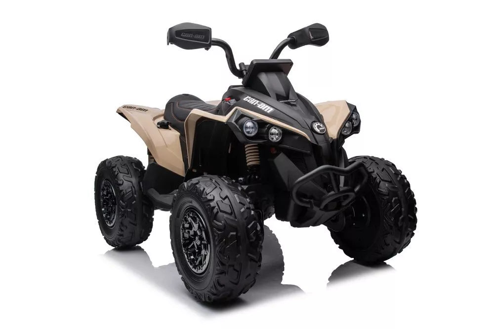 Elektrinis vaikiškas keturratis DK‑CA002 Khaki 4×4