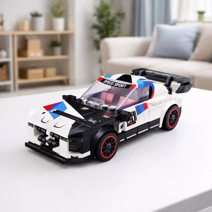 2in1 sportinis automobilis ir robotas konstruktorius 320 vnt.