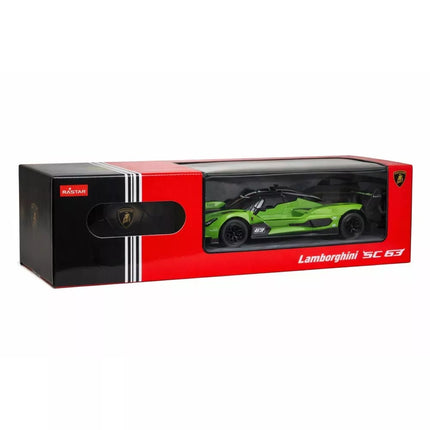 Lamborghini SC63 LMDh RASTAR 1:24 – Žalias RC automobilis