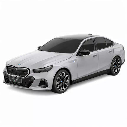 BMW i5 RASTAR 1:24 – pilkas nuotoliniu būdu valdomas elektromobilis