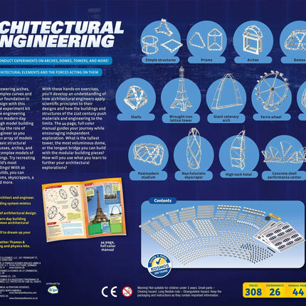 KOSMOS inžinerinis rinkinys ,,Architektūros inžinerija“