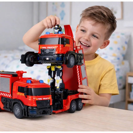 2in1 gaisrinis RC robotas su vandeniu