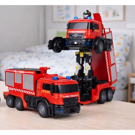 2in1 gaisrinis RC robotas su vandeniu