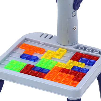 2in1 piešimo projektorius su Tetris