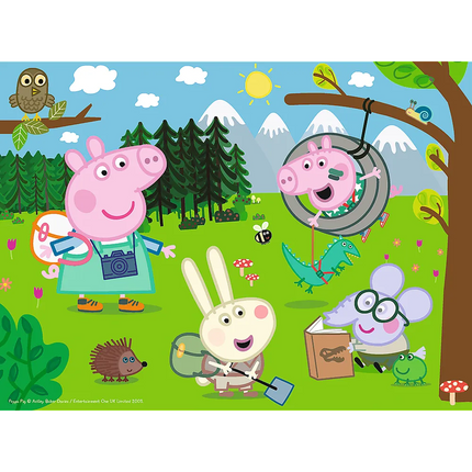 30 detalių dėlionė „Lauko ekspedicija – Peppa Pig“