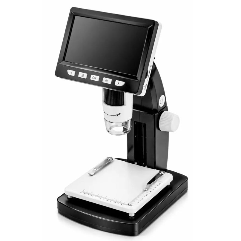 4.3″ 1000x USB LED skaitmeninis LCD mikroskopas su ekranu
