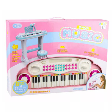 Elektroninis vaikų pianinas su mikrofonu ir MP3 funkcija