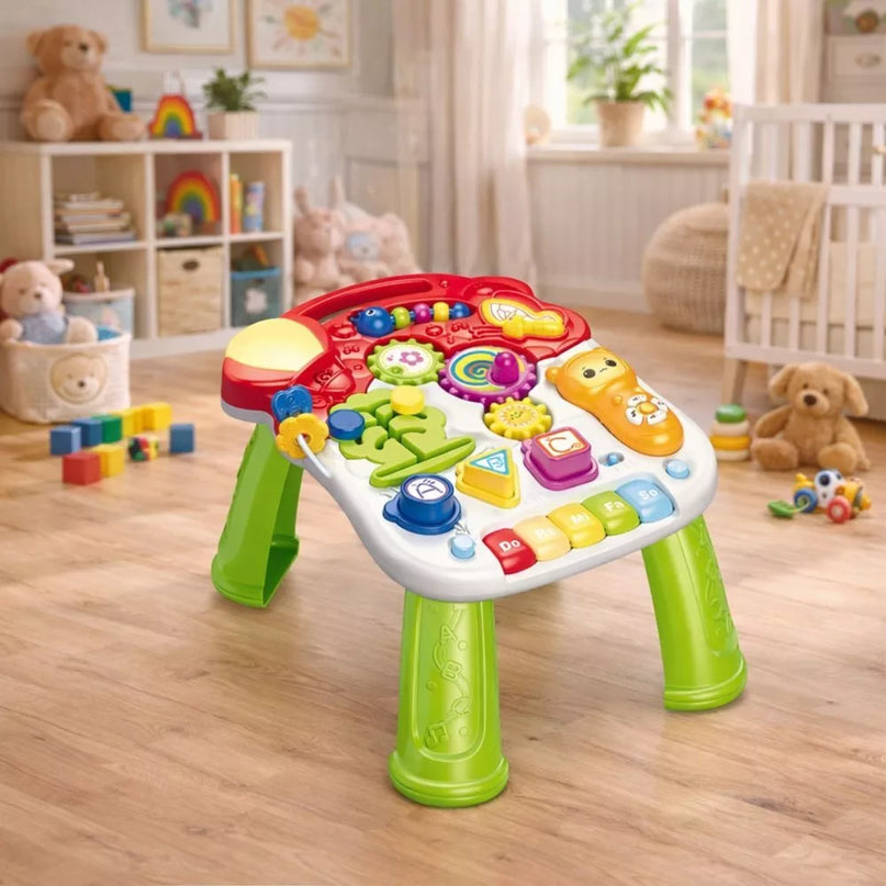 Edukacinis 5in1 stumdukas paspirtukas stalas