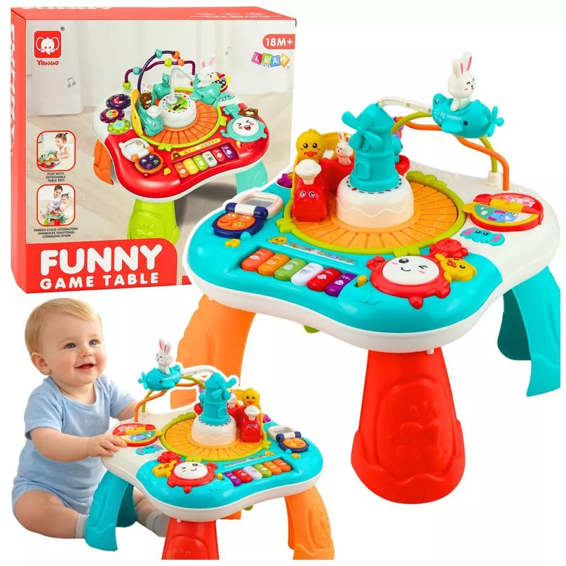2in1 edukacinis pianino staliukas