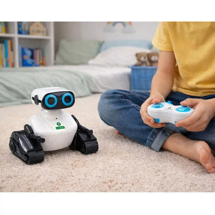 Interaktyvus nuotolinio valdymo robotas – šokantis, vaikščiojantis, grojantis