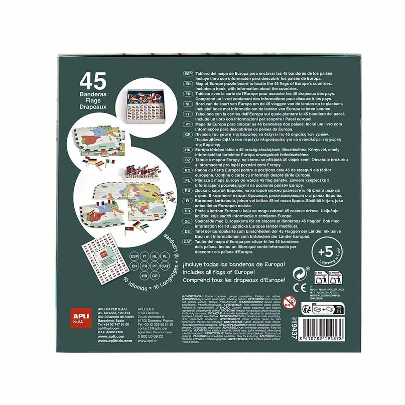 APLI dėlionė - Europos vėliavos