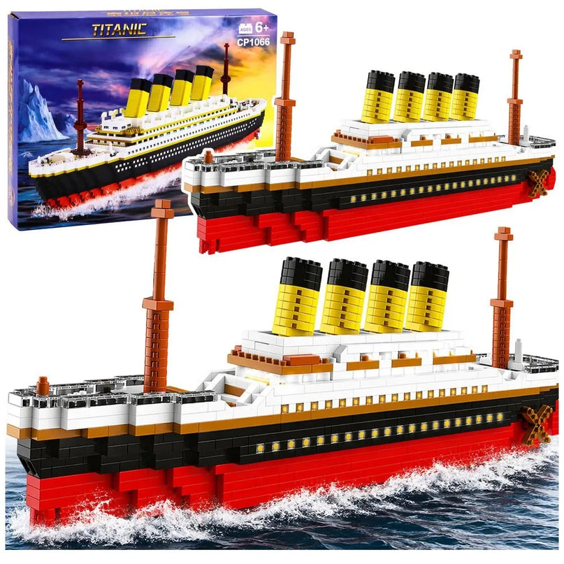 3327 dalių Titanic laivo konstruktorius