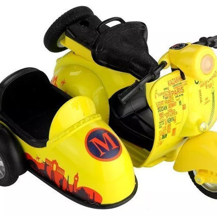 Žaisliniai motociklai 1:14 – su trinties pavara, šviesomis ir garsais