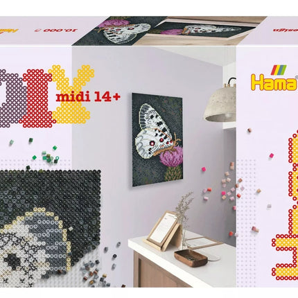 HAMA ART kūrybinis karoliukų rinkinys BUTTERFLY
