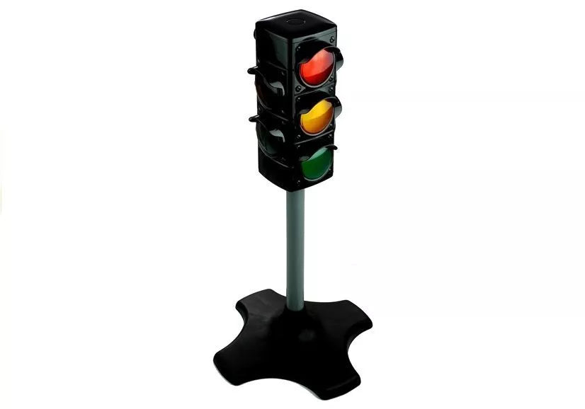 Šviečiantis žaislinis šviesoforas 72cm