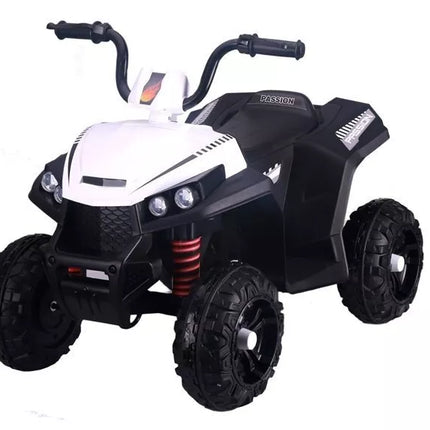 S601 White – elektrinis vaikiškas keturratis (Quad) – baltas