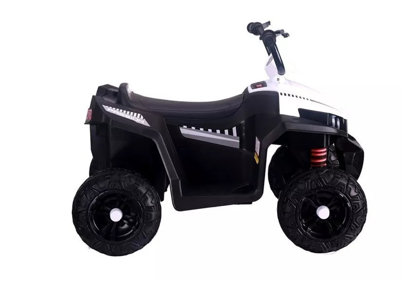 S601 White – elektrinis vaikiškas keturratis (Quad) – baltas