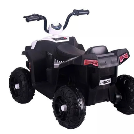 S601 White – elektrinis vaikiškas keturratis (Quad) – baltas