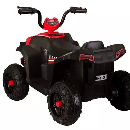 Elektrinis vaikiškas keturratis Quad S601 – raudonas