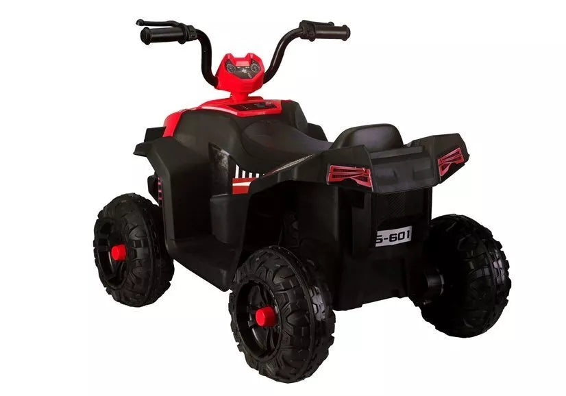 Elektrinis vaikiškas keturratis Quad S601 – raudonas