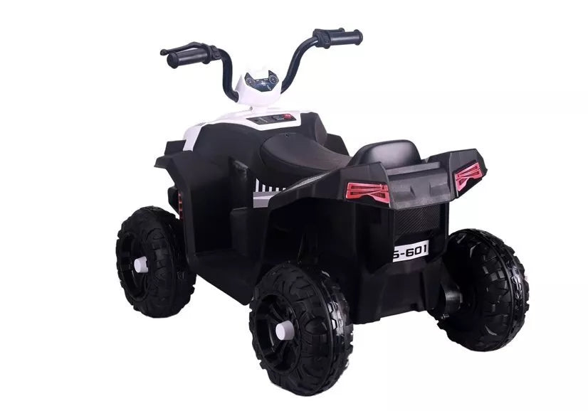 Elektrinis vaikiškas keturratis Quad S601 – baltas