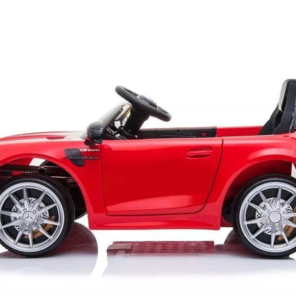 Vaikiškas elektromobilis Mercedes SLS AMG GT R – raudonas